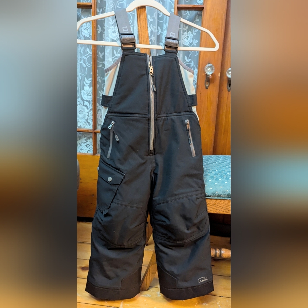 LL Bean Youth Snowbibs